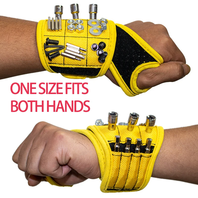 Strong Wrist Bit. Father, Storage Belt Wristband Tool Holds For Magnets Holder Gift Magnetic Nails, With Screw Boyfriend. Drill
Strong Wrist Bit. Father, Storage Belt Wristband Tool Holds For Magnets Holder Gift Magnetic Nails, With Screw Boyfriend. Drill