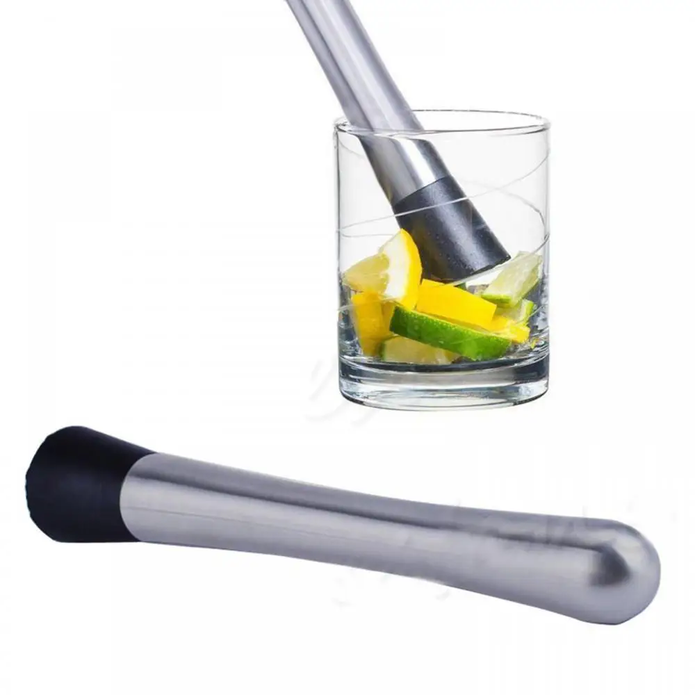 

Stainless Steel Wine Mixing Stick Cocktail Muddler Mojito Stirrer Mixer Bar DIY Drink Fruit Muddler Crushed Ice Barware Bar Tool