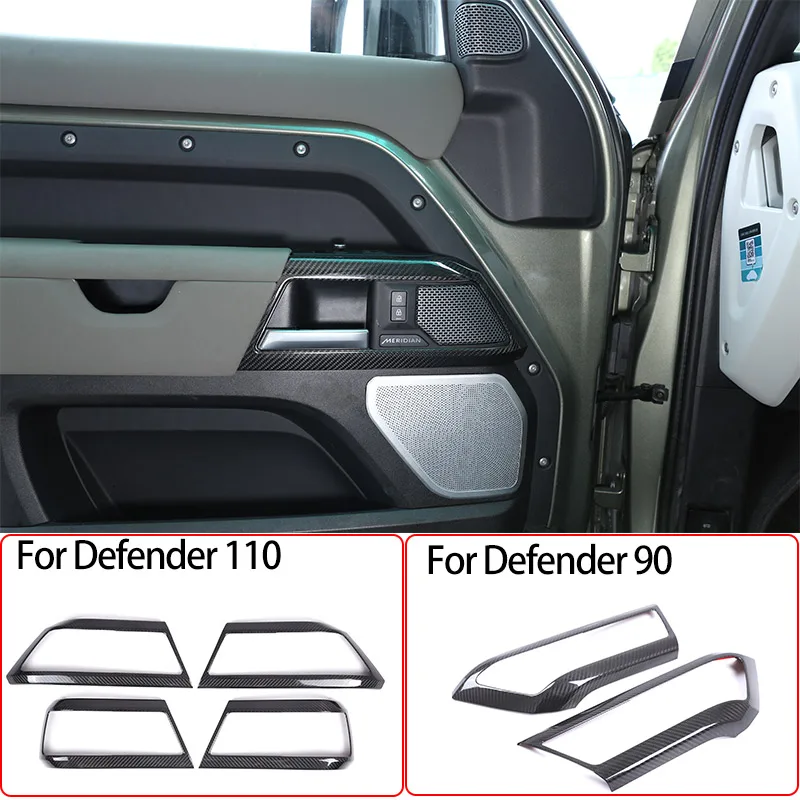 For Land Rover Defender 90 110 2020-21 Real Carbon Fiber Car Inner Door Handle Frame Decoration Sticker Car Accessories
For Land Rover Defender 90 110 2020-21 Real Carbon Fiber Car Inner Door Handle Frame Decoration Sticker Car Accessories