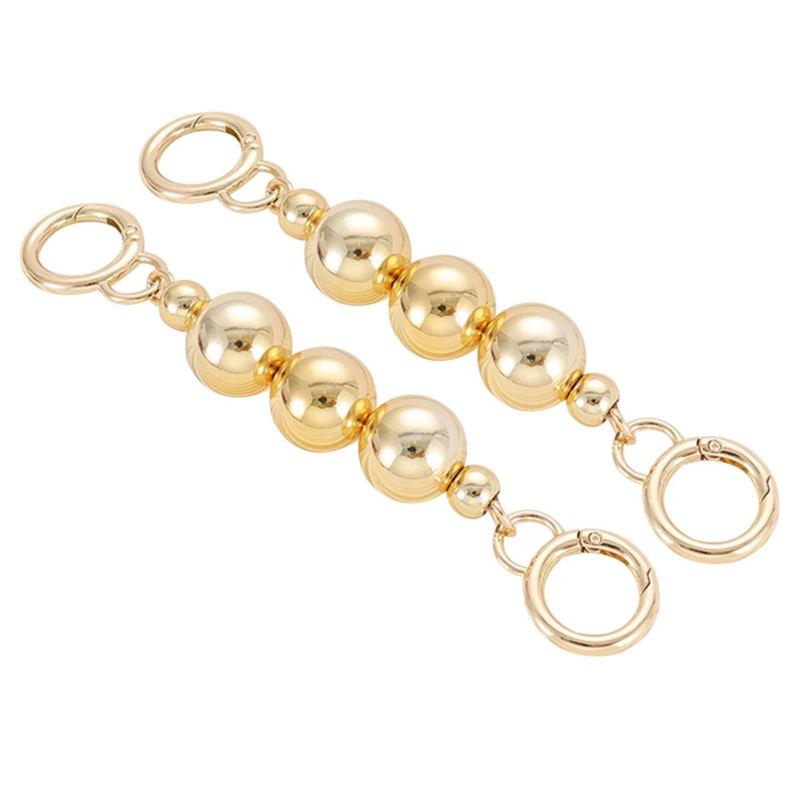 2pcs Chain Strap Bead Extender Fashion For Handbag Faux Pearl Reusable Universal Replacement Part Practical Repair Easy Install
2pcs Chain Strap Bead Extender Fashion For Handbag Faux Pearl Reusable Universal Replacement Part Practical Repair Easy Install