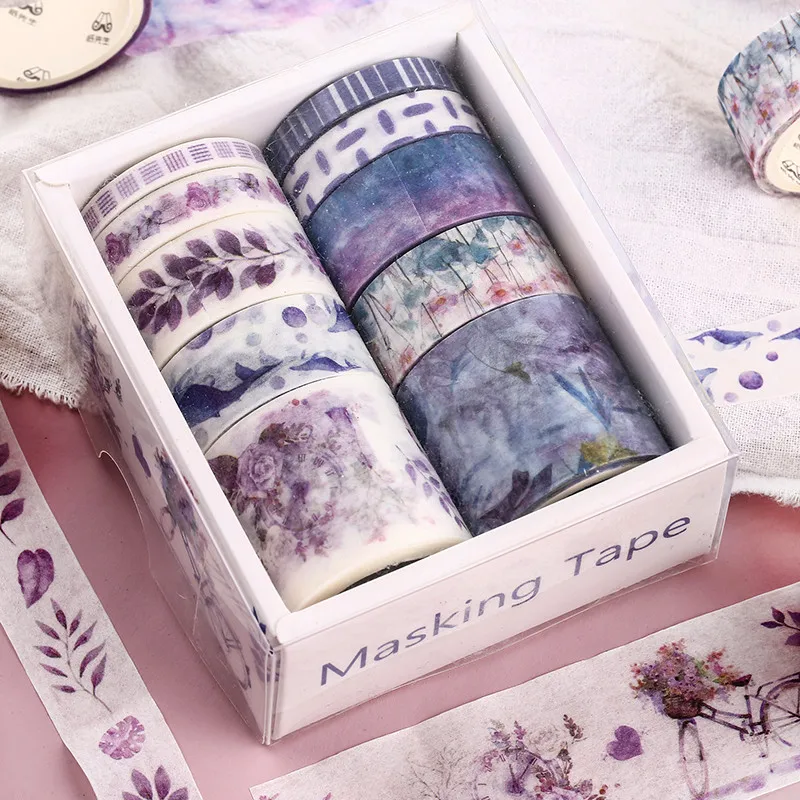 10Pcs/Set Cute Plant Leaves Washi Tape Kawaii Flower Masking Tape Whale Decorative Tape For Sticker Scrapbooking DIY Photo Album
10Pcs/Set Cute Plant Leaves Washi Tape Kawaii Flower Masking Tape Whale Decorative Tape For Sticker Scrapbooking DIY Photo Album