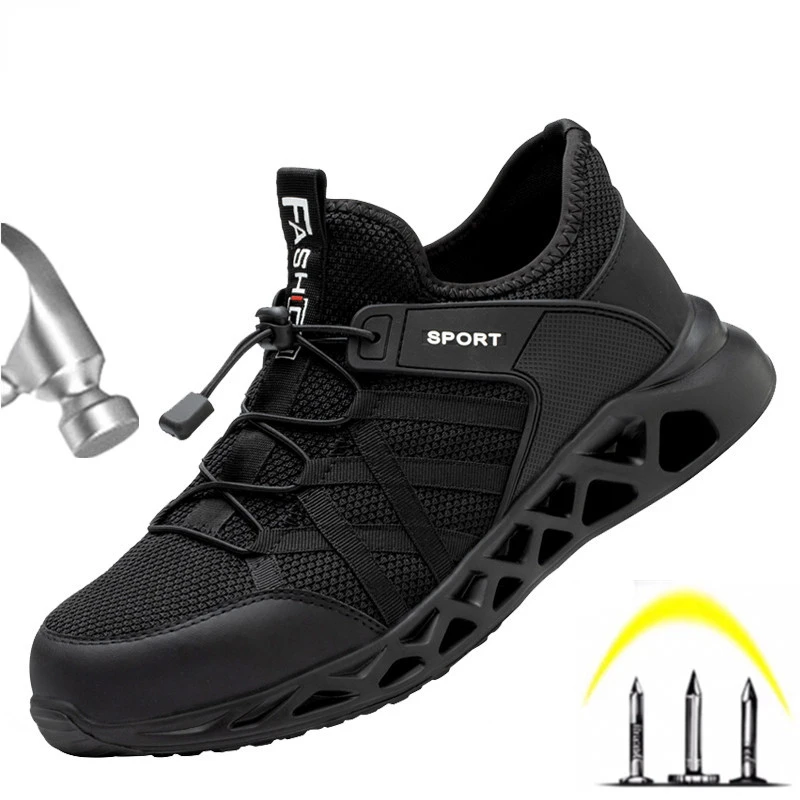 Men Safety Shoes Work Sneakers Puncture-Proof Safety Boots Men Steel Toe Cap Work Boots Indestructible Shoes Men Boots Security
Men Safety Shoes Work Sneakers Puncture-Proof Safety Boots Men Steel Toe Cap Work Boots Indestructible Shoes Men Boots Security