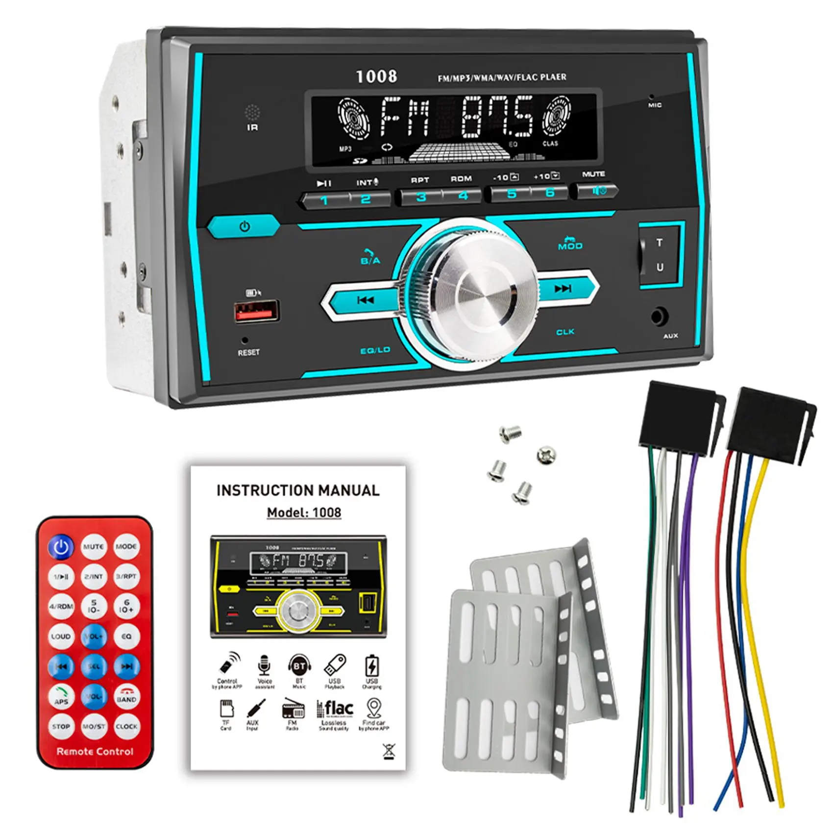 2 Din Car Radios Car Stereo Bluetooth Automobiles MP3 Player Fit for Toyota KIA Ford VW Skoda
2 Din Car Radios Car Stereo Bluetooth Automobiles MP3 Player Fit for Toyota KIA Ford VW Skoda