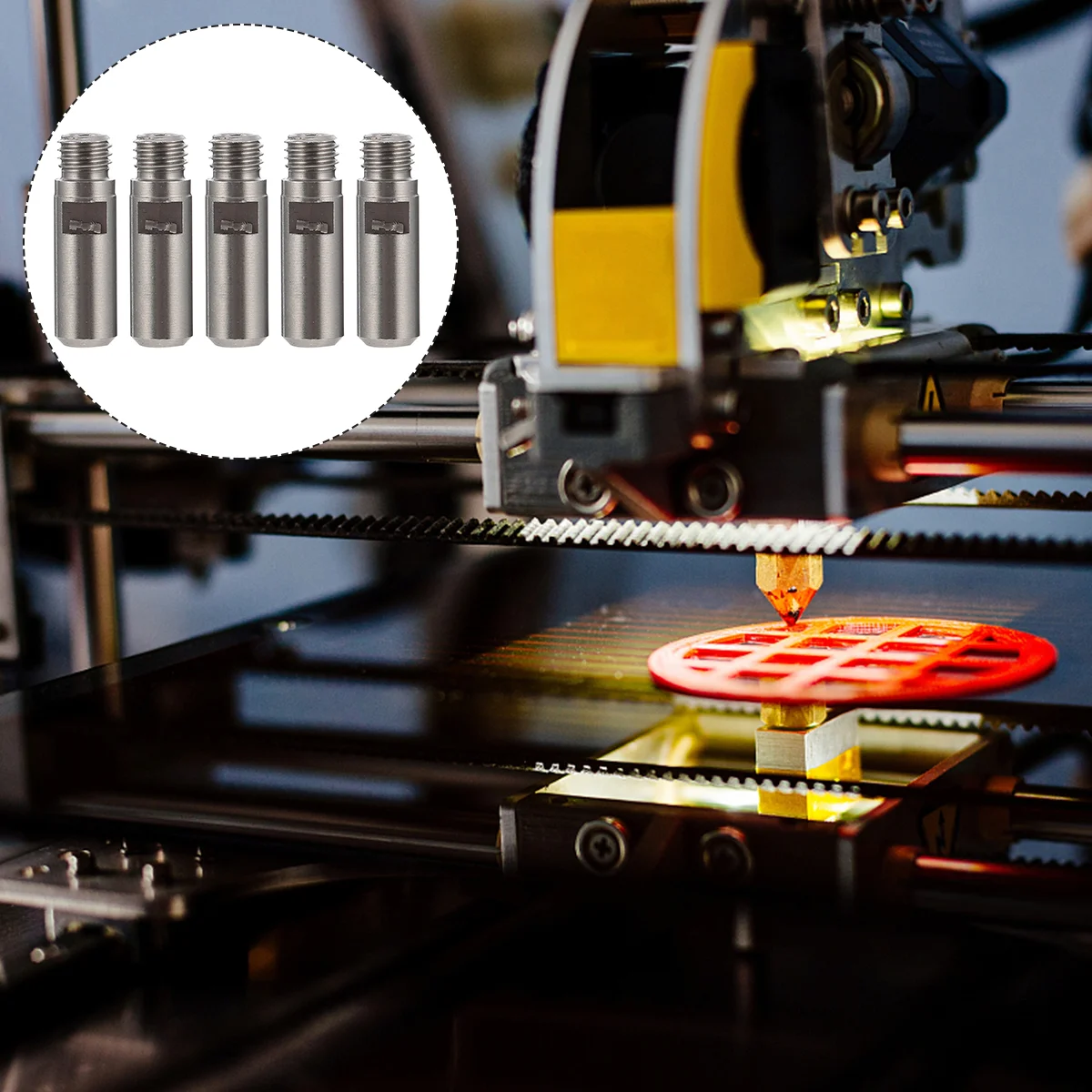 Throat 3D Extruder Metal Hotend Tube Nozzle Heatbreak Tub Mk10 Thermal Barrier Print
Throat 3D Extruder Metal Hotend Tube Nozzle Heatbreak Tub Mk10 Thermal Barrier Print