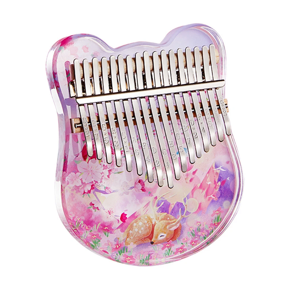 17 21Key Acrylic Kalimba Thumb Piano Musical Instrument With Bag Tuning Hammer Cute Bear Shape Kalimba Finger Piano Child Gift
17 21Key Acrylic Kalimba Thumb Piano Musical Instrument With Bag Tuning Hammer Cute Bear Shape Kalimba Finger Piano Child Gift