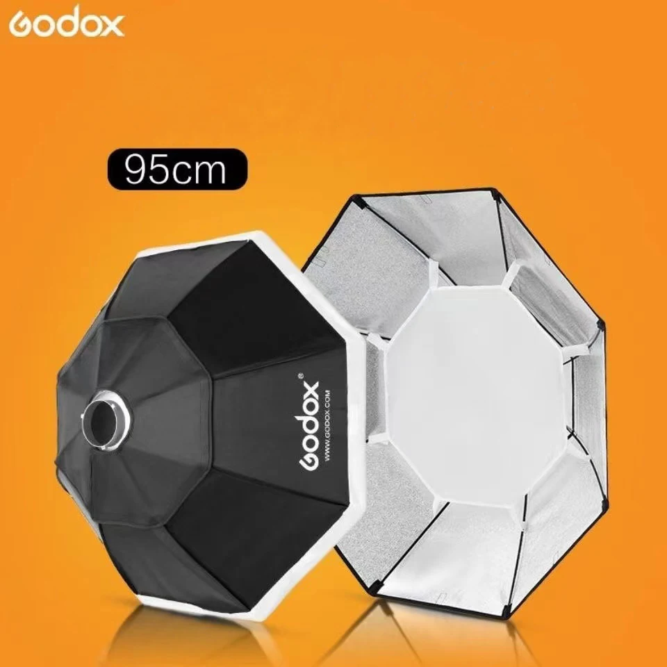 Godox Octagon Softbox 95cm 37" with Bowens Mount for Photography Studio Strobe Flash Light
Godox Octagon Softbox 95cm 37" with Bowens Mount for Photography Studio Strobe Flash Light
