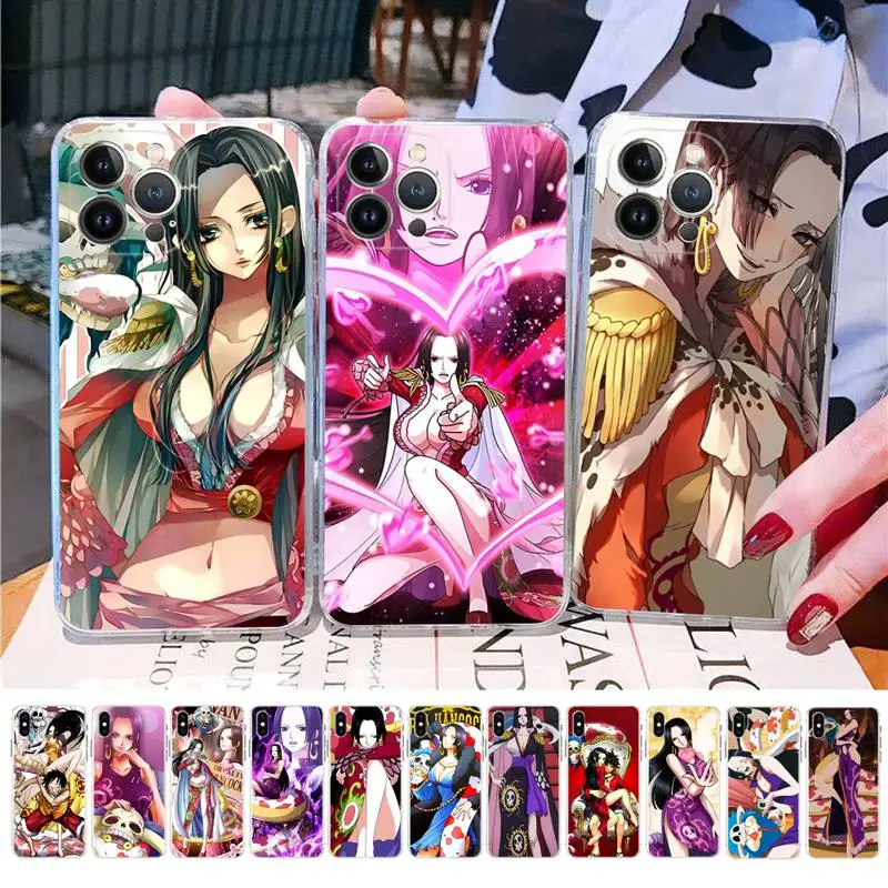 BANDAI Hancock Boa One Piece Phone Case for iPhone 11 12 13 mini pro XS MAX 8 7 6 6S Plus X 5S SE 2020 XR case
BANDAI Hancock Boa One Piece Phone Case for iPhone 11 12 13 mini pro XS MAX 8 7 6 6S Plus X 5S SE 2020 XR case
