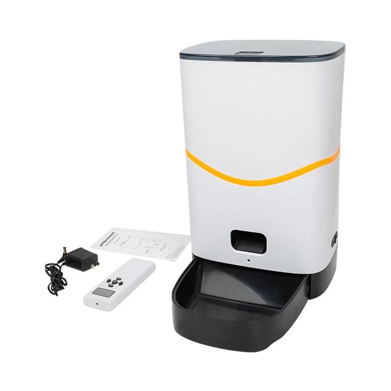 Cross-border hot selling Amazon smart pet feeder recordable5LLarge capacity timing quantitative for cats and dogs
Cross-border hot selling Amazon smart pet feeder recordable5LLarge capacity timing quantitative for cats and dogs