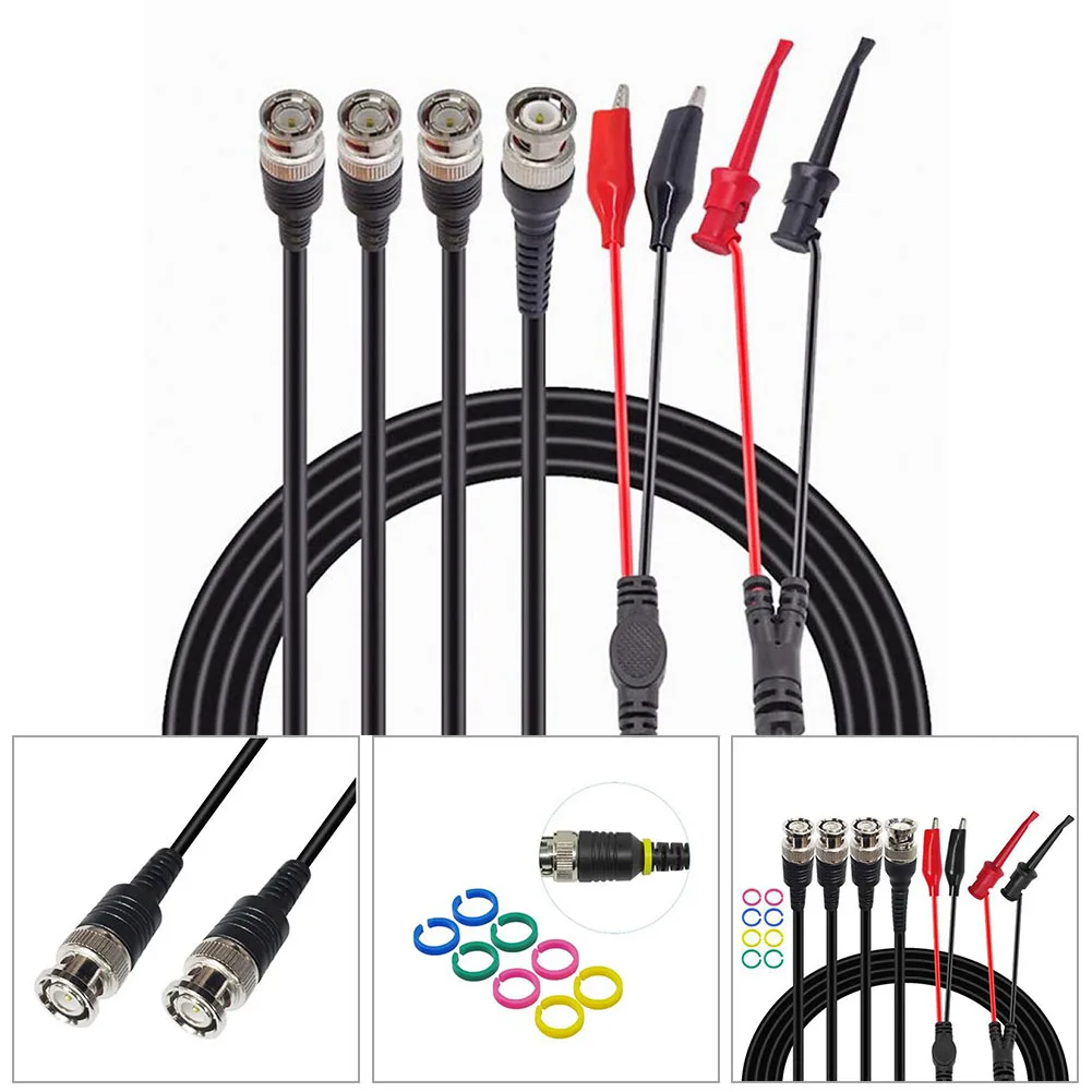 P1260 Coaxial Test Kit With Alligator And Hook Clips For BNC And BNC Lead Test 50 Ohm Impedance BNC Coaxial Cable Lead Test Part
P1260 Coaxial Test Kit With Alligator And Hook Clips For BNC And BNC Lead Test 50 Ohm Impedance BNC Coaxial Cable Lead Test Part