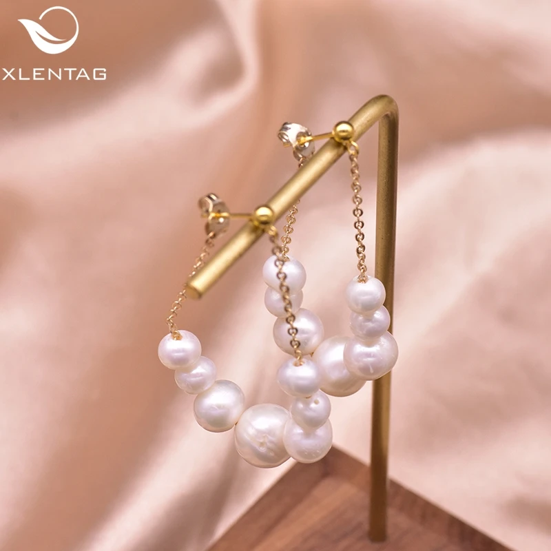 XlentAg Natural Fresh Water White Pearls Drop Earrings Women Accessories Cute Angle Dangle Earings Korean Funny Jewellery GE0959
XlentAg Natural Fresh Water White Pearls Drop Earrings Women Accessories Cute Angle Dangle Earings Korean Funny Jewellery GE0959