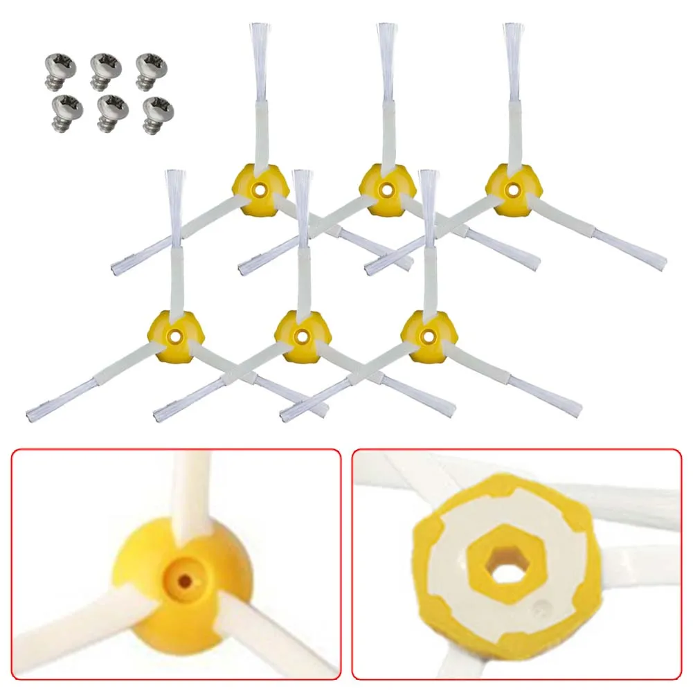 6 Side Brushes And Screws For IRobot 500 / 600 / 700 Series Vacuum Cleaner Sweeping Robot Vacuum Cleaner Accessories Spare Parts
6 Side Brushes And Screws For IRobot 500 / 600 / 700 Series Vacuum Cleaner Sweeping Robot Vacuum Cleaner Accessories Spare Parts