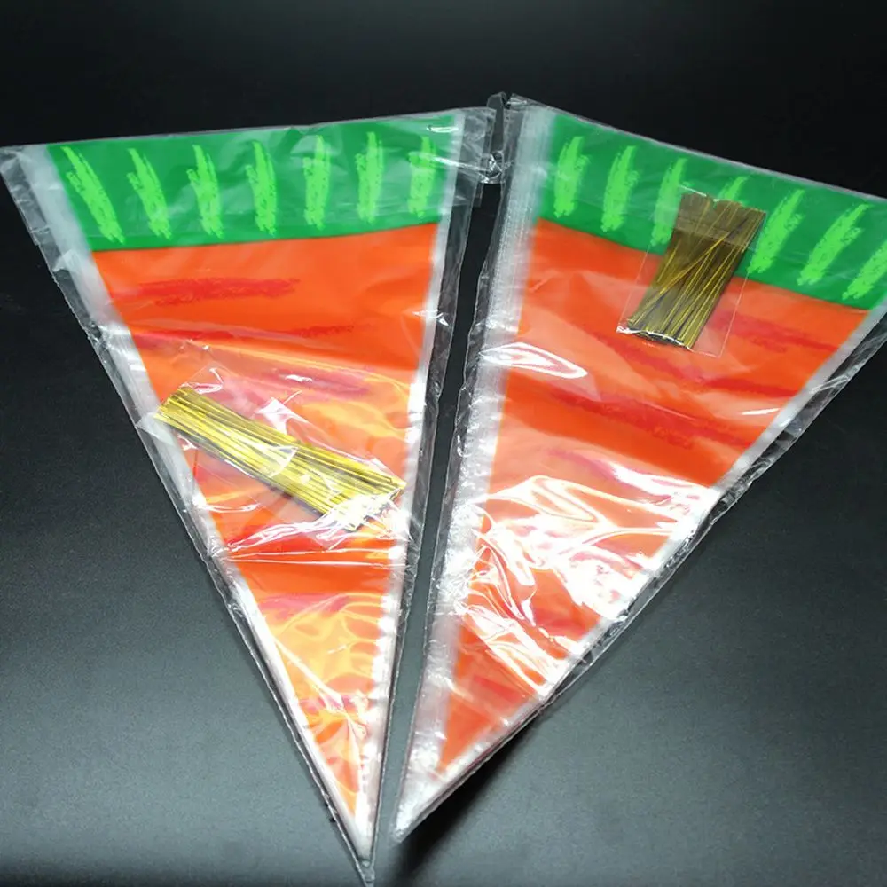 20pcs Easter Rabbits Carrot Candy Bag Gifts Bags Cookies Cones Transparent Plastic Bag Kids Birthday Party Packaging Bags
20pcs Easter Rabbits Carrot Candy Bag Gifts Bags Cookies Cones Transparent Plastic Bag Kids Birthday Party Packaging Bags