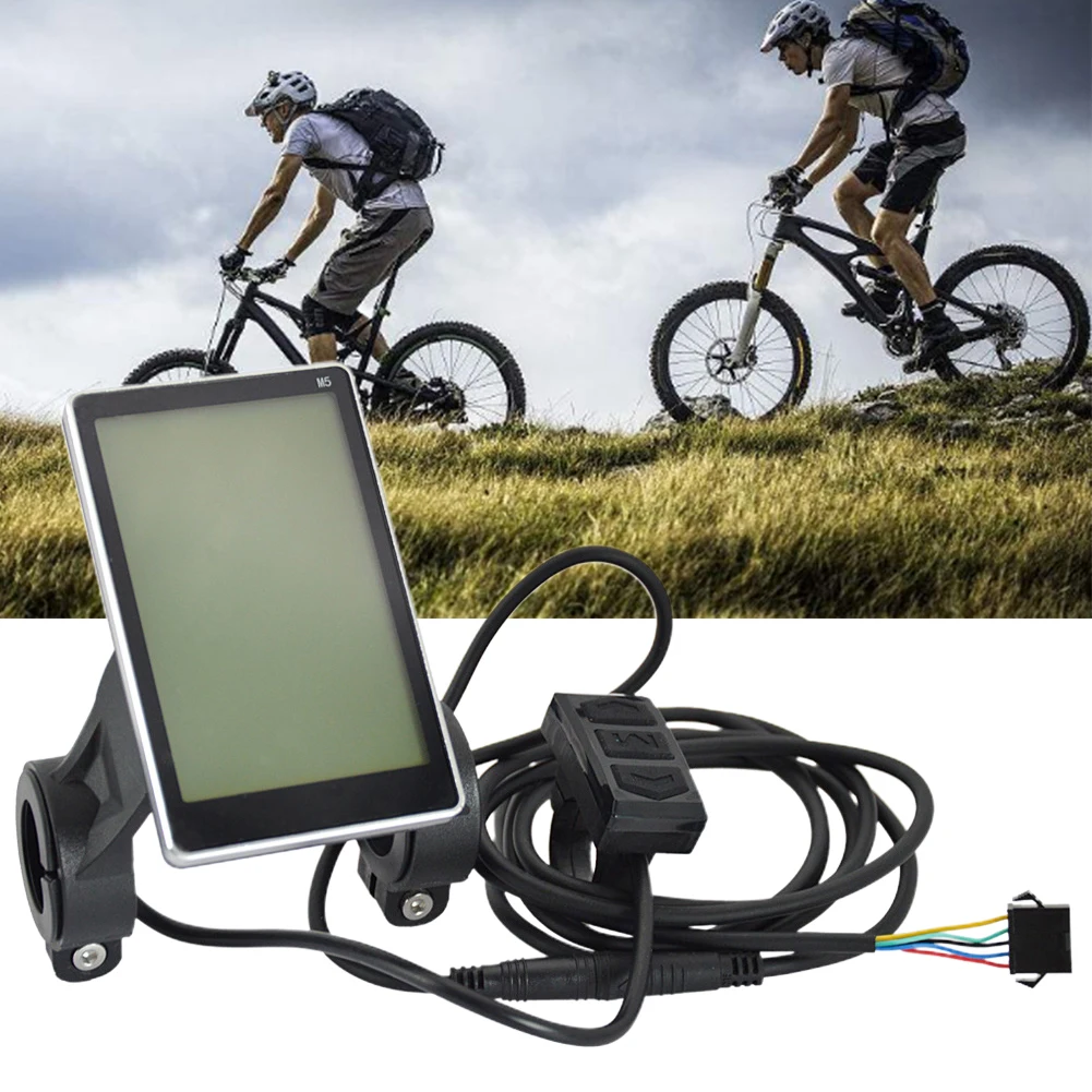 5pin E-Bike M5 LCD Display Screen Electric Scooter Speedmeter With Control Speed Control Vertical Screen Speed Governor 5 Cores
5pin E-Bike M5 LCD Display Screen Electric Scooter Speedmeter With Control Speed Control Vertical Screen Speed Governor 5 Cores