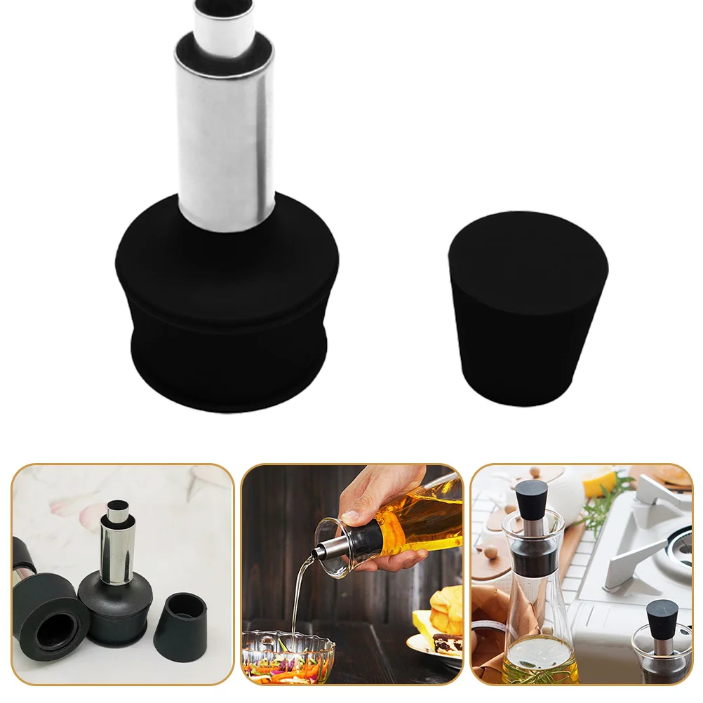 2Pcs Oil Pourers Stainless Steel Soy SaucePourers Vinegar Stoppers Vinegar Spouts
2Pcs Oil Pourers Stainless Steel Soy SaucePourers Vinegar Stoppers Vinegar Spouts