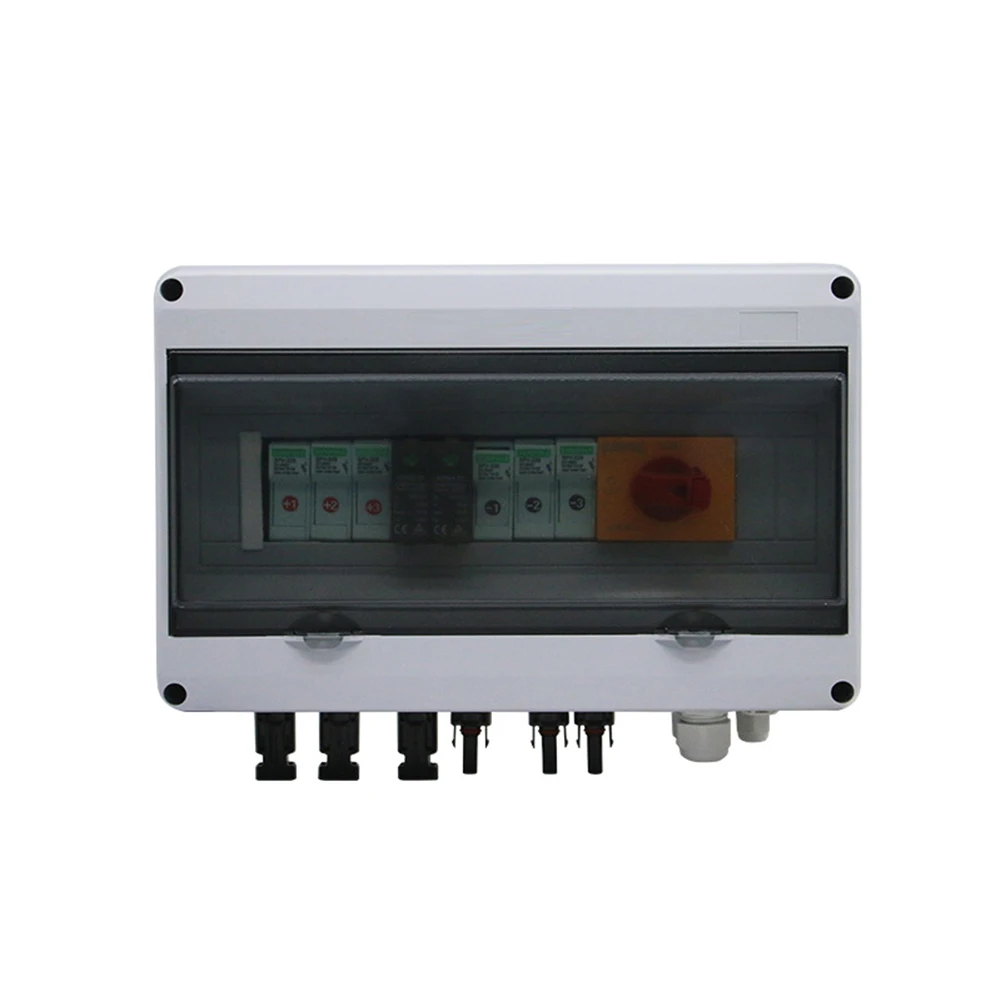 IP65 Waterproof 1000V 3In 1Out 3 String Solar Photovoltaic Array Solar PV Combiner Box For Outdoor Solar Equipment
IP65 Waterproof 1000V 3In 1Out 3 String Solar Photovoltaic Array Solar PV Combiner Box For Outdoor Solar Equipment
