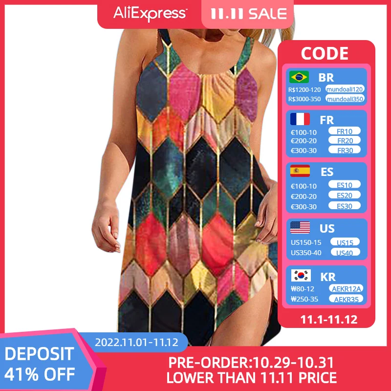 Women Summer Beach Dress Fashion Sexy Sleeveless Cute Cartoon Print Hem Loose Beach Dresse Summer Beach Holiday Sundress L*5
Women Summer Beach Dress Fashion Sexy Sleeveless Cute Cartoon Print Hem Loose Beach Dresse Summer Beach Holiday Sundress L*5