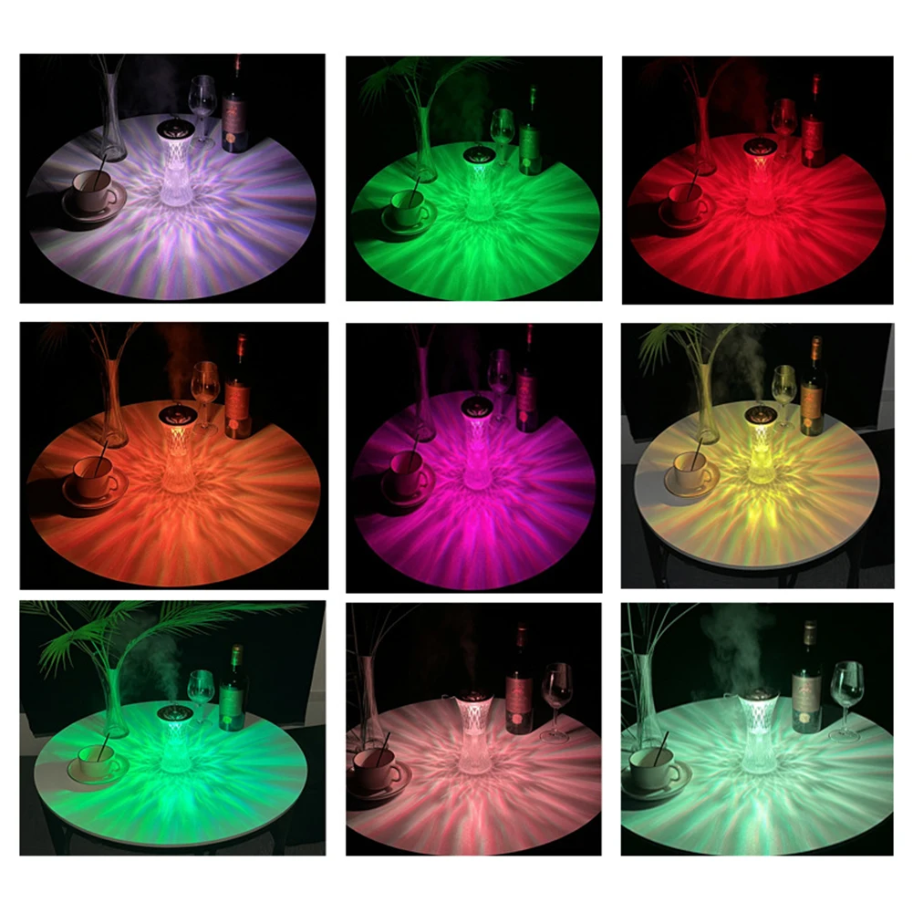 270ml Crystal Lamp Humidifier Mini Desktop Air Humidifier with Colorful Night Light Wireless for Home Office Car
270ml Crystal Lamp Humidifier Mini Desktop Air Humidifier with Colorful Night Light Wireless for Home Office Car