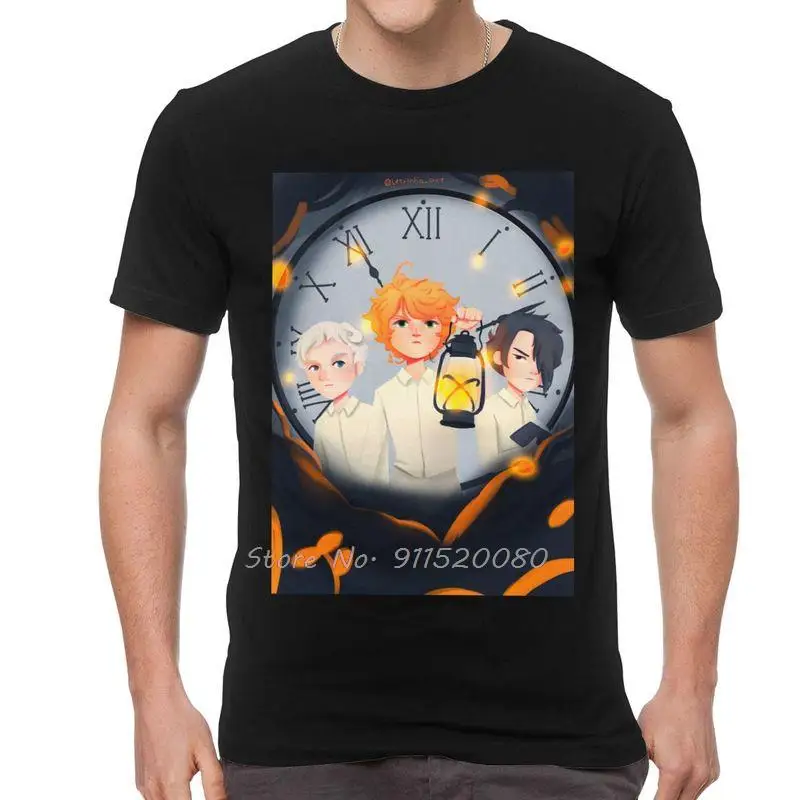 Футболка мужская с надписью The обещания Neverland, хлопковая тенниска с принтом Yakusoku No Neverland, Emma, Норман, Рей, уличная одежда в стиле Харадзюку, под...
Футболка мужская с надписью The обещания Neverland, хлопковая тенниска с принтом Yakusoku No Neverland, Emma, Норман, Рей, уличная одежда в стиле Харадзюку, под...