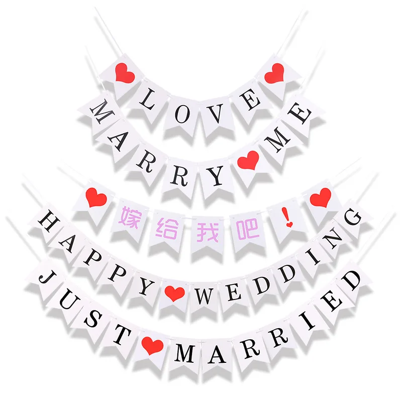 Just Married Banner Party Propose Wedding Decoration White Bunting Paper Garland Photography Car Sign Photo Booth Props Supplies
Just Married Banner Party Propose Wedding Decoration White Bunting Paper Garland Photography Car Sign Photo Booth Props Supplies