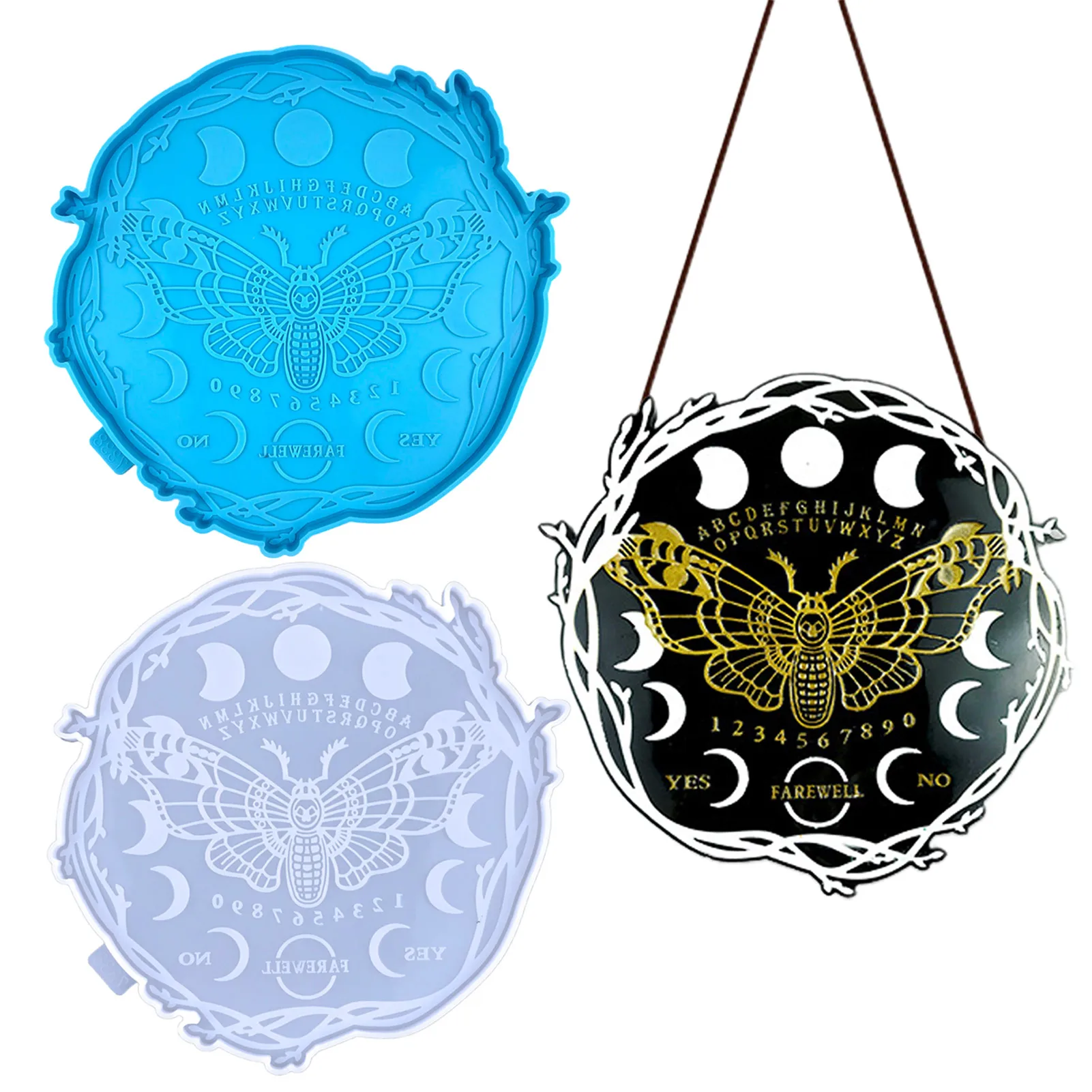 Moth Pendant Mould Death Moth Pendant Molds Large Insect Moth Resin Epoxy Molds DIY Divination House Number Pendant Decoration
Moth Pendant Mould Death Moth Pendant Molds Large Insect Moth Resin Epoxy Molds DIY Divination House Number Pendant Decoration