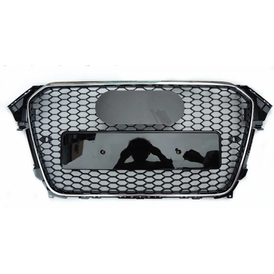 For RS4 Style Front Sport Hex Mesh Honeycomb Hood Grill Chrome Black for Audi A4/S4 B8.5 2013-2016 car-styling accessories
For RS4 Style Front Sport Hex Mesh Honeycomb Hood Grill Chrome Black for Audi A4/S4 B8.5 2013-2016 car-styling accessories