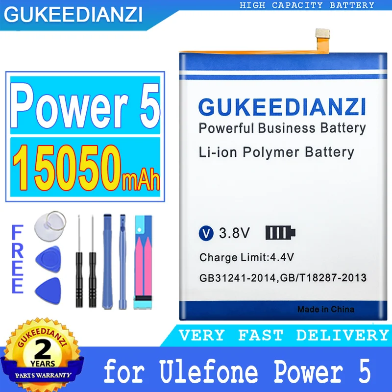 Bateria 15050mAh New High Capacity Battery For Ulefone Power 5 Power5 Rechargeable High Quality Battery
Bateria 15050mAh New High Capacity Battery For Ulefone Power 5 Power5 Rechargeable High Quality Battery
