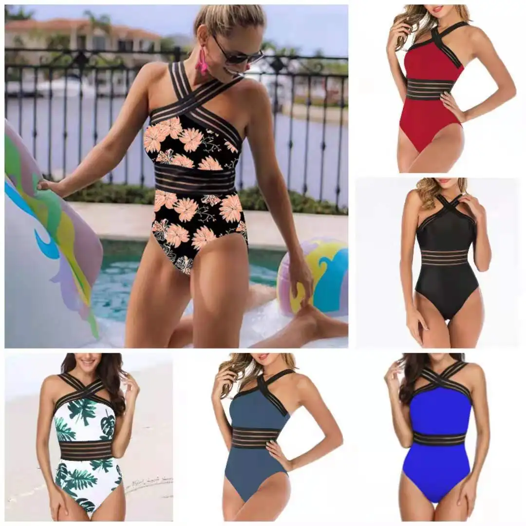 Women's One Piece Swimwear Front Crossover Swimsuits Hollow Bathing Suits Monokinis 2022 New Push Up Beachwear Swimming Suit
Women's One Piece Swimwear Front Crossover Swimsuits Hollow Bathing Suits Monokinis 2022 New Push Up Beachwear Swimming Suit