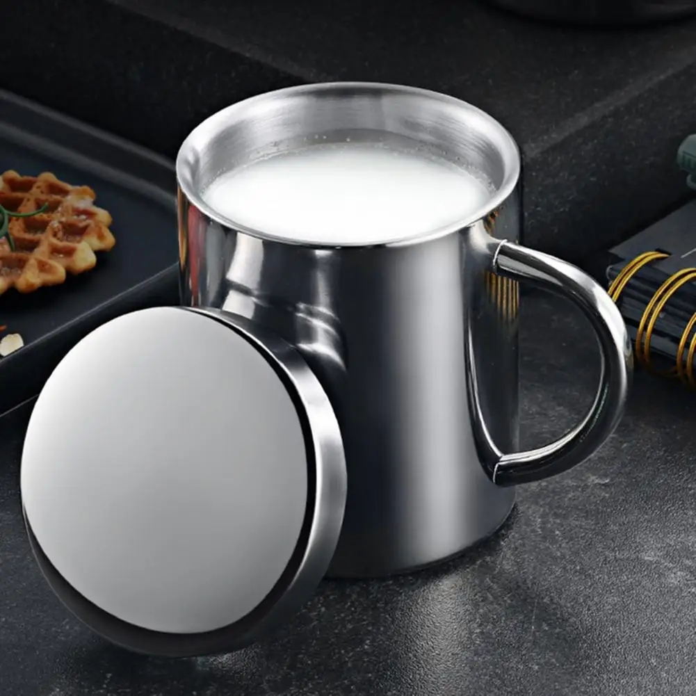 Anti-slip Practical Mirror Polishing Coffee Mug Cup with Lid Smooth Surface Milk Mug Insulated for Office
Anti-slip Practical Mirror Polishing Coffee Mug Cup with Lid Smooth Surface Milk Mug Insulated for Office