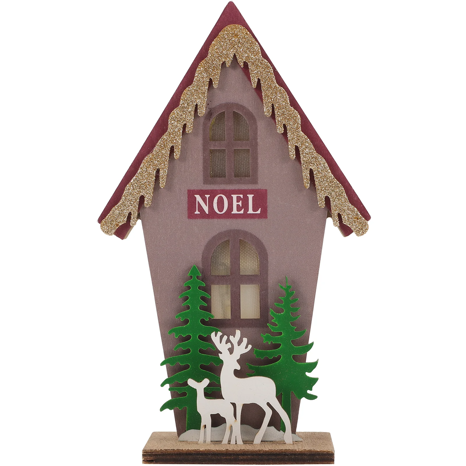 House Christmas Lighted Village Light Houses Up Ornament Holiday Wooden Ornaments Figurine Gift Snow Snowy Desk Resin Wood
House Christmas Lighted Village Light Houses Up Ornament Holiday Wooden Ornaments Figurine Gift Snow Snowy Desk Resin Wood