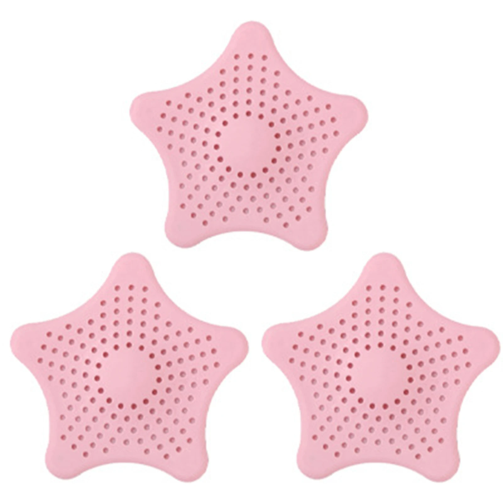 3pcs TPR Floor Drain with Suction Cup for Kitchen Washbasin Bathroom Five-Pointed Star Sink Anti-Clogging Filter
3pcs TPR Floor Drain with Suction Cup for Kitchen Washbasin Bathroom Five-Pointed Star Sink Anti-Clogging Filter