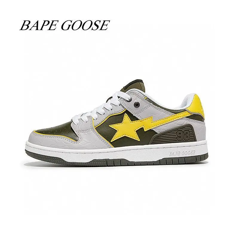 Fashion Women Running Shoes Men Bape Goose Shoes Male Sneakers Unisex Sports Female Outdoor Shoes 19
Fashion Women Running Shoes Men Bape Goose Shoes Male Sneakers Unisex Sports Female Outdoor Shoes 19