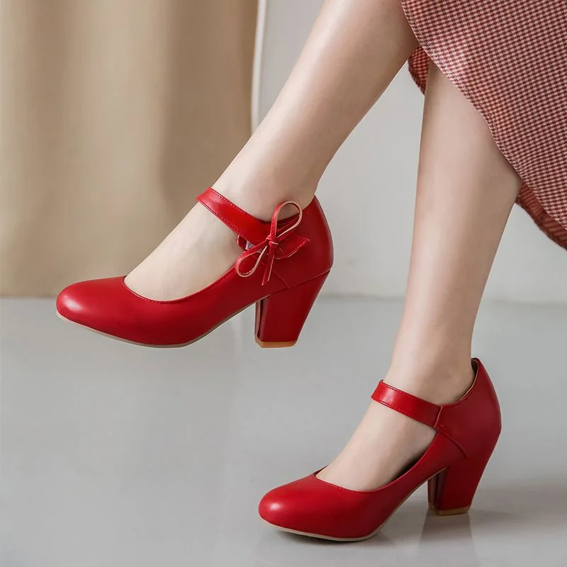 2023 Single Shoes Women's Thick Heels High Heels Foreign Trade Large Size Women's Shoes One Word Buckle Shoes One Piece Delivery
2023 Single Shoes Women's Thick Heels High Heels Foreign Trade Large Size Women's Shoes One Word Buckle Shoes One Piece Delivery
