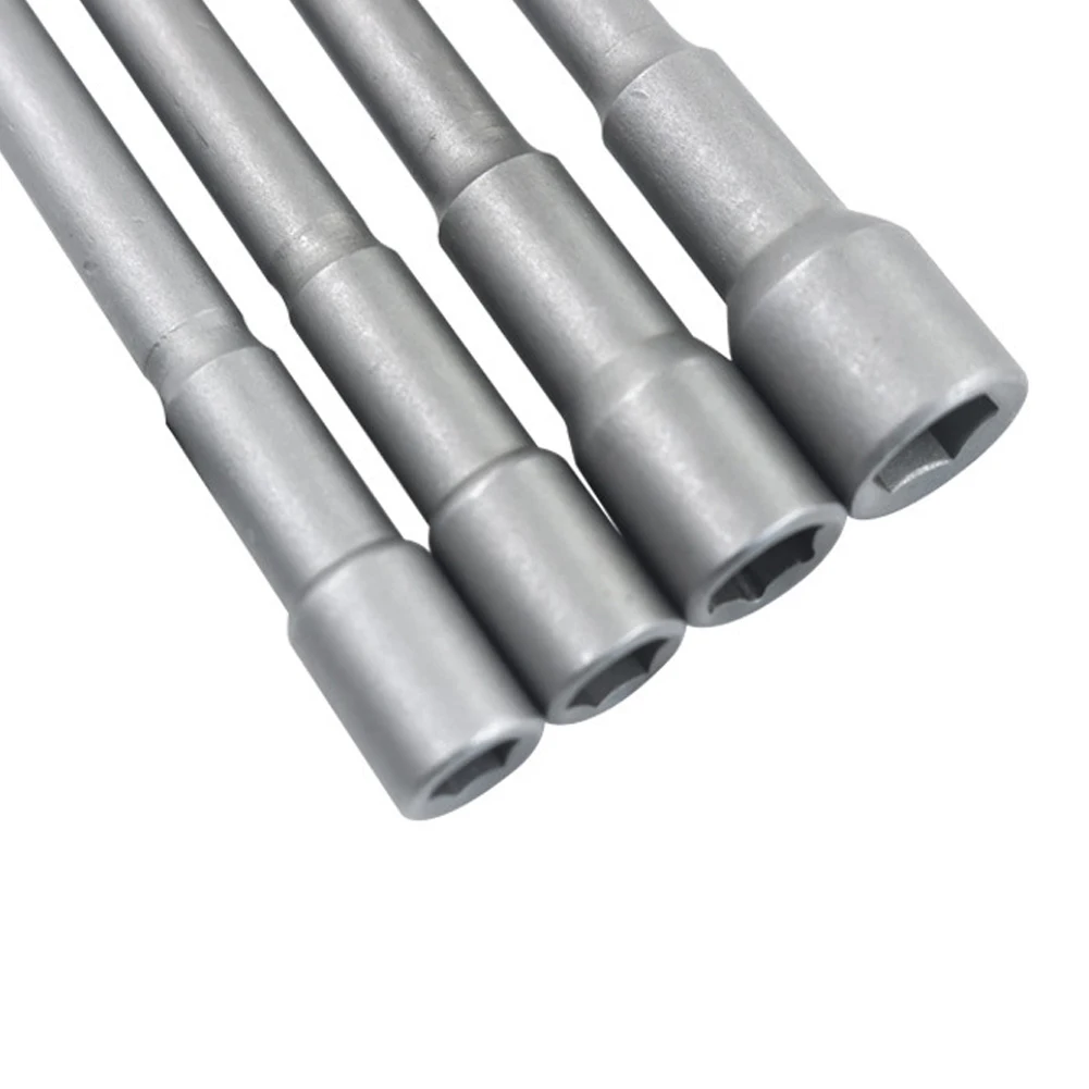 5pcs Nut Driver Drill Bit Set 100mm 6mm-10mm Hexagon Nut Driver Drill Bit Socket Wrench Extension Sleeve Adapter Screwdriver
5pcs Nut Driver Drill Bit Set 100mm 6mm-10mm Hexagon Nut Driver Drill Bit Socket Wrench Extension Sleeve Adapter Screwdriver