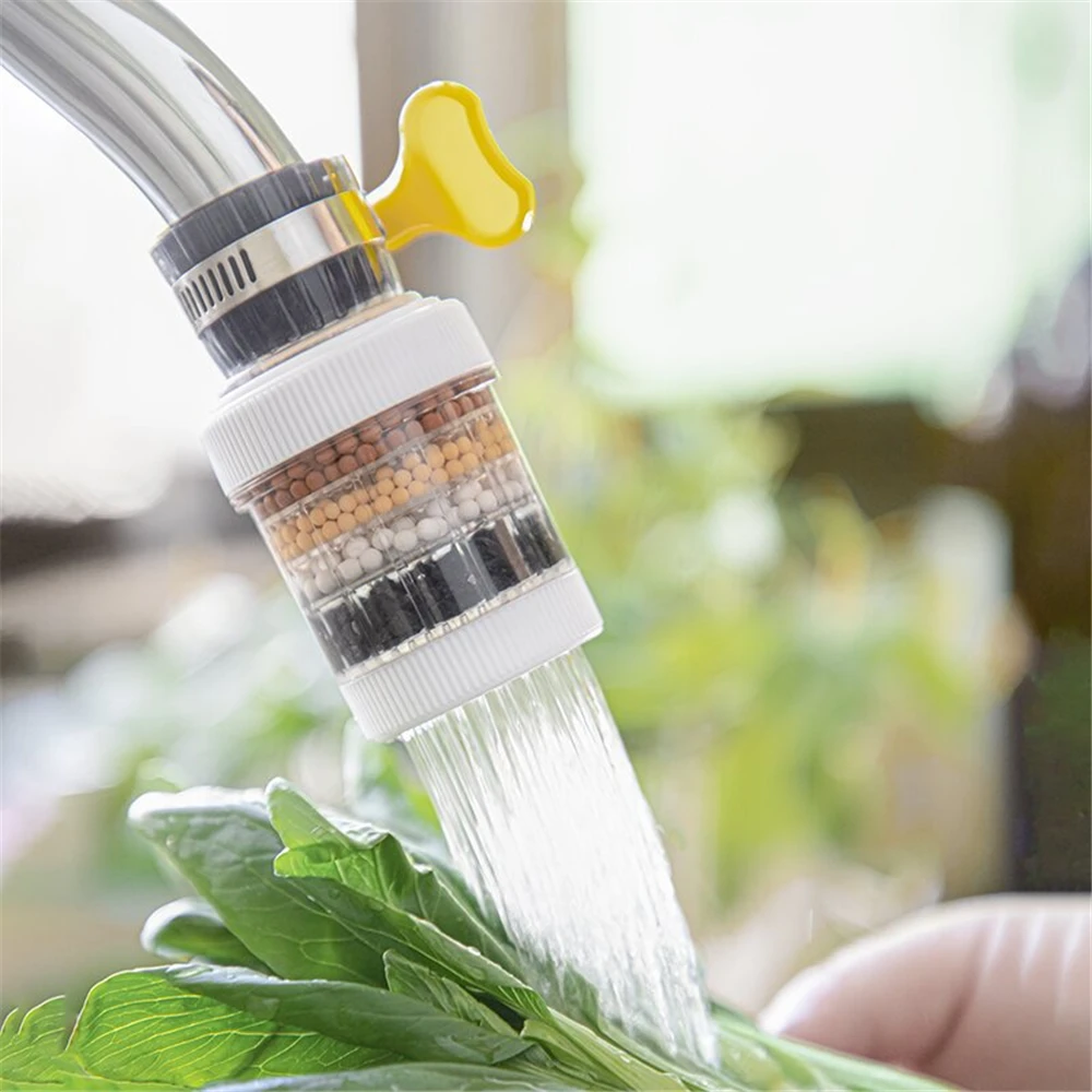 Universal Kitchen Faucet 5-layers Purifier Tap Filter Water Saving Bubbler Activated Carbon Filtration Shower Head Nozzle Filter
Universal Kitchen Faucet 5-layers Purifier Tap Filter Water Saving Bubbler Activated Carbon Filtration Shower Head Nozzle Filter