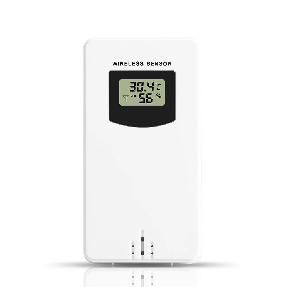 Fanju Temperature Humidity Wireless Sensor Meter Hygrometer Electronic Digital Thermometer In/Outdoor Used with Weather Stations
Fanju Temperature Humidity Wireless Sensor Meter Hygrometer Electronic Digital Thermometer In/Outdoor Used with Weather Stations