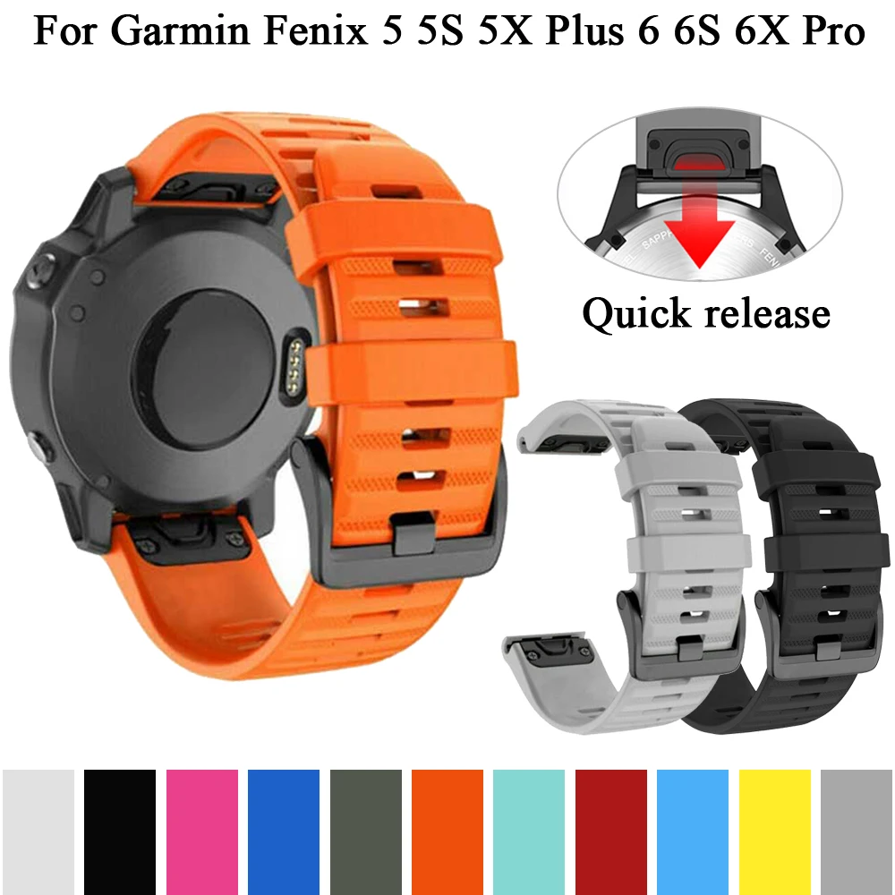 Ремешок силиконовый для наручных часов Garmin Fenix 6 6S 6X Pro 5X 5 5S Plus 3HR 935 945
Ремешок силиконовый для наручных часов Garmin Fenix 6 6S 6X Pro 5X 5 5S Plus 3HR 935 945