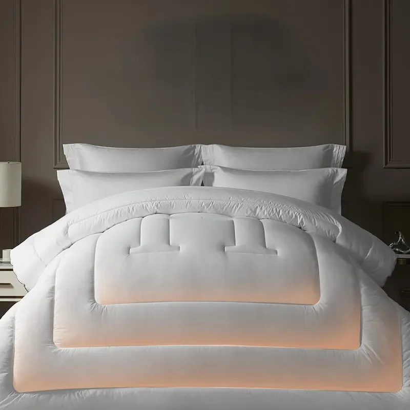 Hotel Class A quilt core antibacterial temperature lock thickened warm quilt winter quilt spring and autumn quilt
Hotel Class A quilt core antibacterial temperature lock thickened warm quilt winter quilt spring and autumn quilt