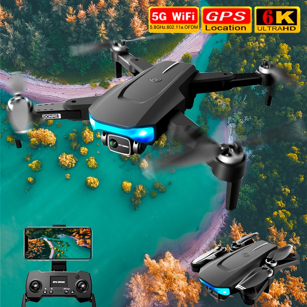 2023 NEW GPS Drone With Camera 6K Professional 5G WiFi Drone Brushless 28mins Distance 1km Professional RC Quadcopter Helicopter
2023 NEW GPS Drone With Camera 6K Professional 5G WiFi Drone Brushless 28mins Distance 1km Professional RC Quadcopter Helicopter