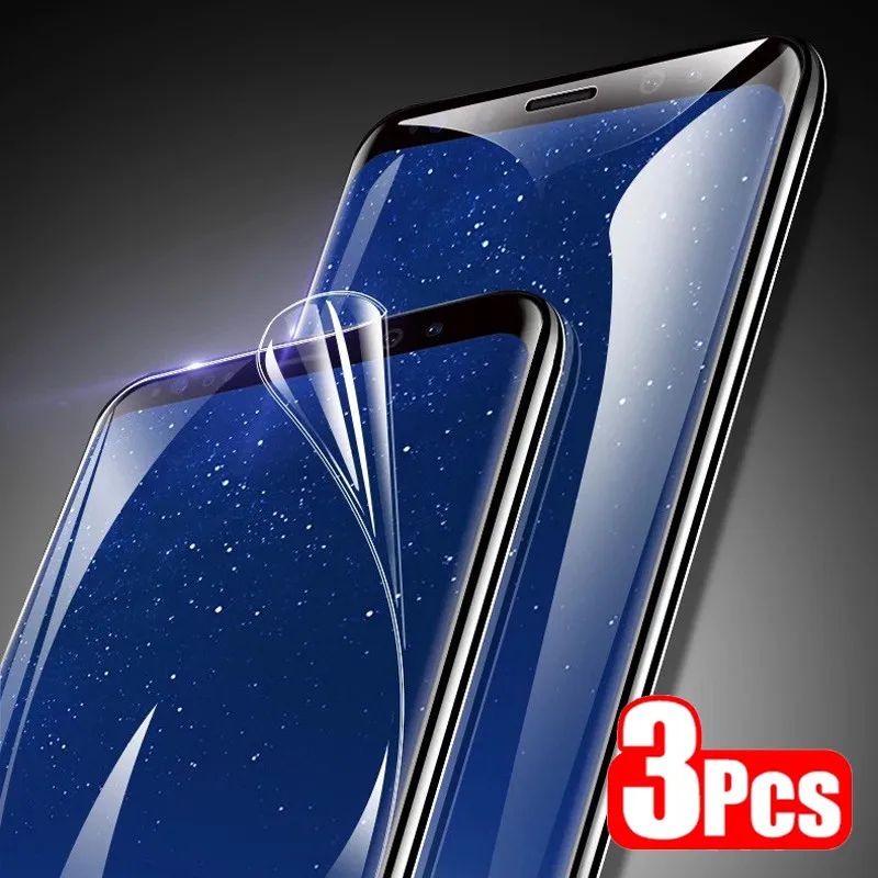 3Pcs Screen Protector Film For Samsung Galaxy S20 Plus S10 S9 S8 S21 Plus Full Cover Hydrogel Film For Note 8 9 10 20 S21 FE S22
3Pcs Screen Protector Film For Samsung Galaxy S20 Plus S10 S9 S8 S21 Plus Full Cover Hydrogel Film For Note 8 9 10 20 S21 FE S22