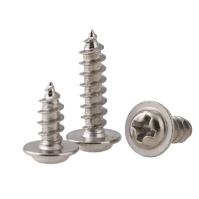 GuHua Cross Round Head with Gasket Self Tapping Small Screw Nail PWA Philip's Pan Head with Pad Tapping screw M1.4M1.7M2 100pcs
GuHua Cross Round Head with Gasket Self Tapping Small Screw Nail PWA Philip's Pan Head with Pad Tapping screw M1.4M1.7M2 100pcs