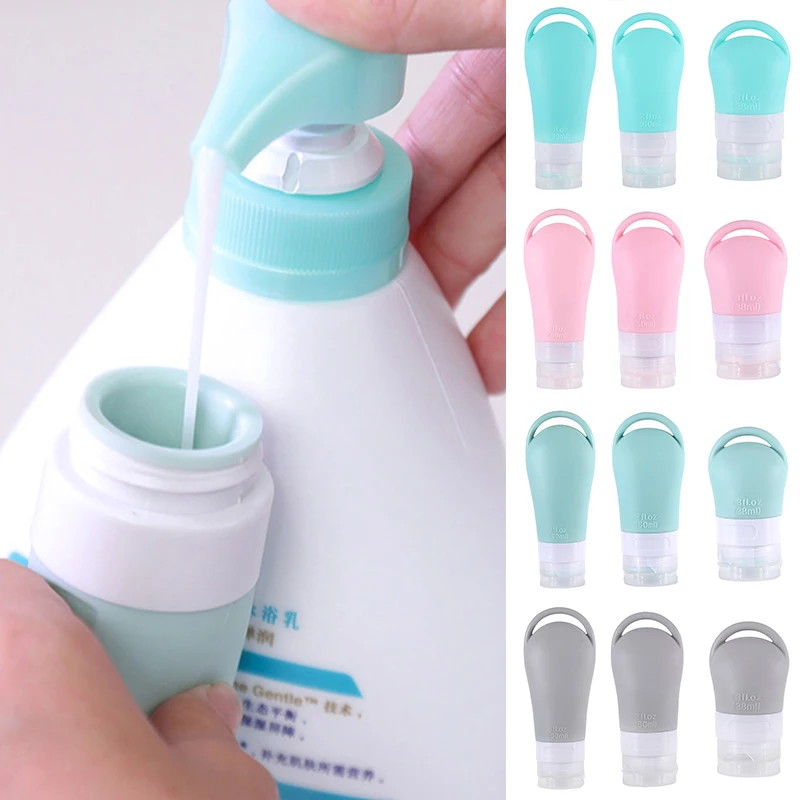 Silicone Bottle Travel accessories Refillable Shampoo Portable Sub-bottling Tube Empty Bottles Squeeze Container Hook Bottle
Silicone Bottle Travel accessories Refillable Shampoo Portable Sub-bottling Tube Empty Bottles Squeeze Container Hook Bottle