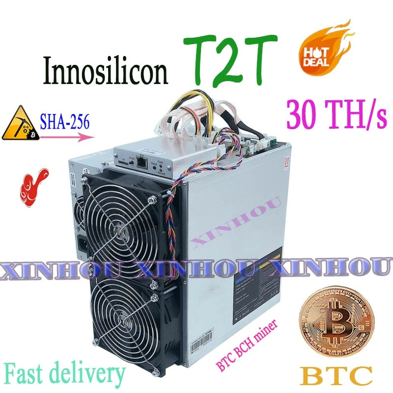 Б/у Майнер биткоинов Asic Innosilicon T2T 30T sha256 BTC BCH Майнер лучше, чем S9 S9K T15 T17 Z9 Ebit E10 E10.3 E10.2 M3 M3X M21S
Б/у Майнер биткоинов Asic Innosilicon T2T 30T sha256 BTC BCH Майнер лучше, чем S9 S9K T15 T17 Z9 Ebit E10 E10.3 E10.2 M3 M3X M21S