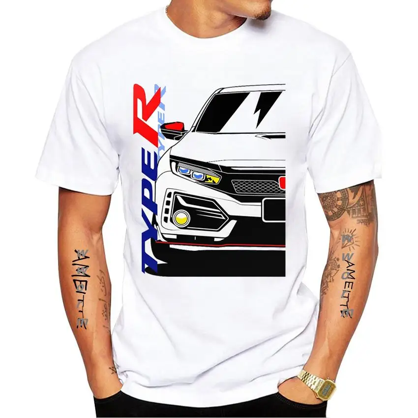 Classic Civic Type R Tshirt New Summer Men Short Sleeve JDM Legends Print T-Shirt Hip Hop Boy Casual Tops Car Sport White Tees
Classic Civic Type R Tshirt New Summer Men Short Sleeve JDM Legends Print T-Shirt Hip Hop Boy Casual Tops Car Sport White Tees