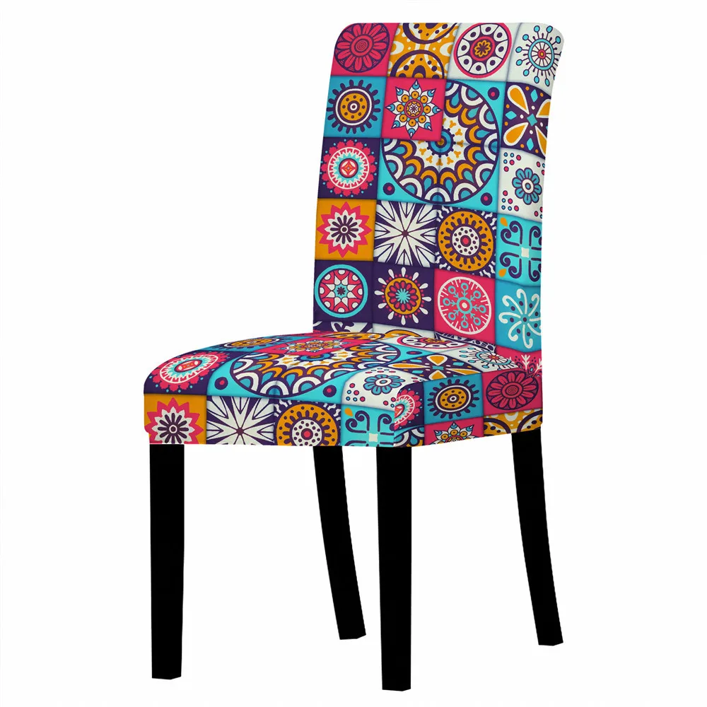 Elastic Mandala Chair Cover for Kitchen Stools Seat Covers Flower Print Dining Stretch Chair Slipcover for Home Banquet Wedding
Elastic Mandala Chair Cover for Kitchen Stools Seat Covers Flower Print Dining Stretch Chair Slipcover for Home Banquet Wedding