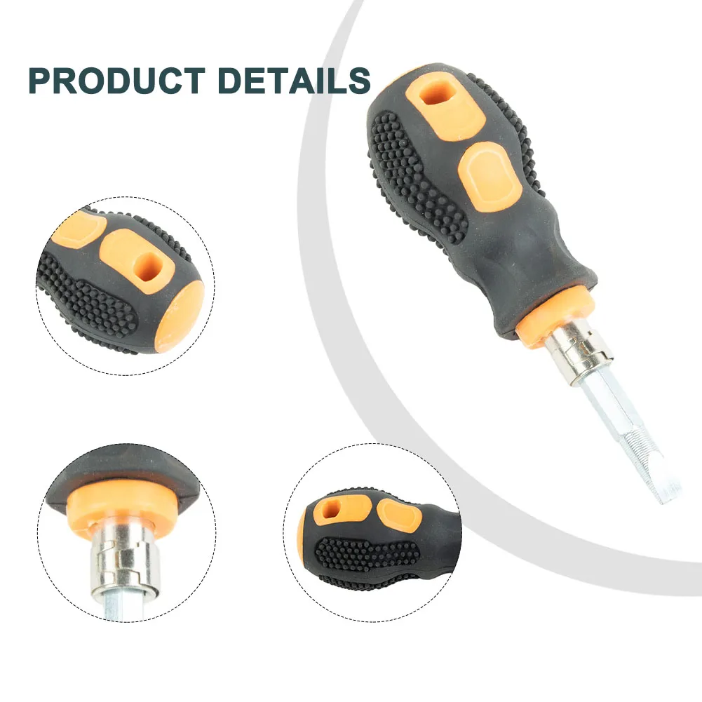 1 Precision Screwdriver Mini Screwdriver Kit Short Handle Screwdriver Mini Bidirectional Interchangeable Head Screwdriver Repair
1 Precision Screwdriver Mini Screwdriver Kit Short Handle Screwdriver Mini Bidirectional Interchangeable Head Screwdriver Repair