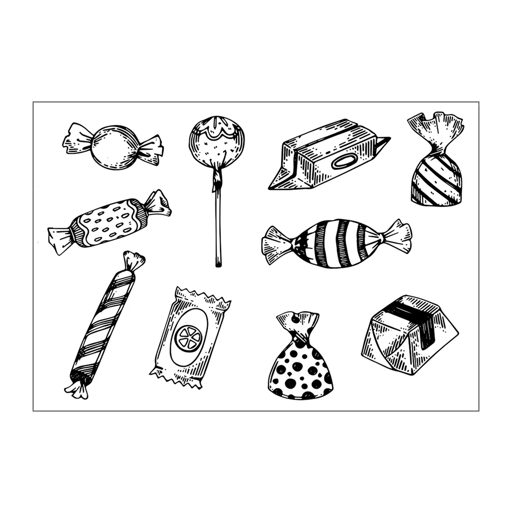 Sweet Candy Transparent Clear Silicone Stamps Seal for DIY Scrapbooking Photo Album Decorative Clear Stamps 11*16cm
Sweet Candy Transparent Clear Silicone Stamps Seal for DIY Scrapbooking Photo Album Decorative Clear Stamps 11*16cm