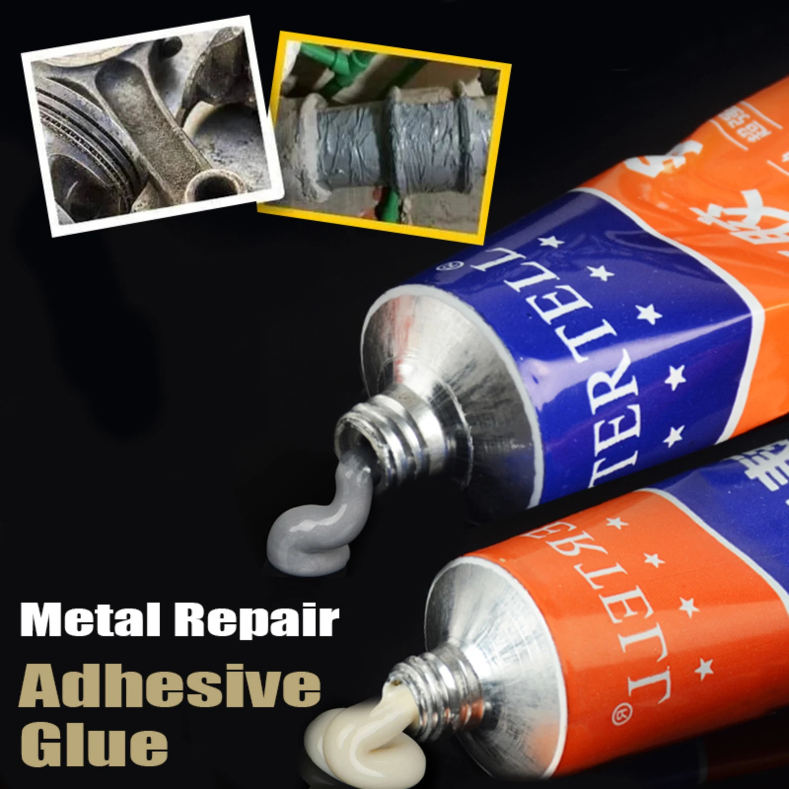 New Industrial Repair Paste AB Glue Casting Adhesive High Temperature Agent Casting Metal Cast Iron Trachoma Crackle Repair 2022
New Industrial Repair Paste AB Glue Casting Adhesive High Temperature Agent Casting Metal Cast Iron Trachoma Crackle Repair 2022