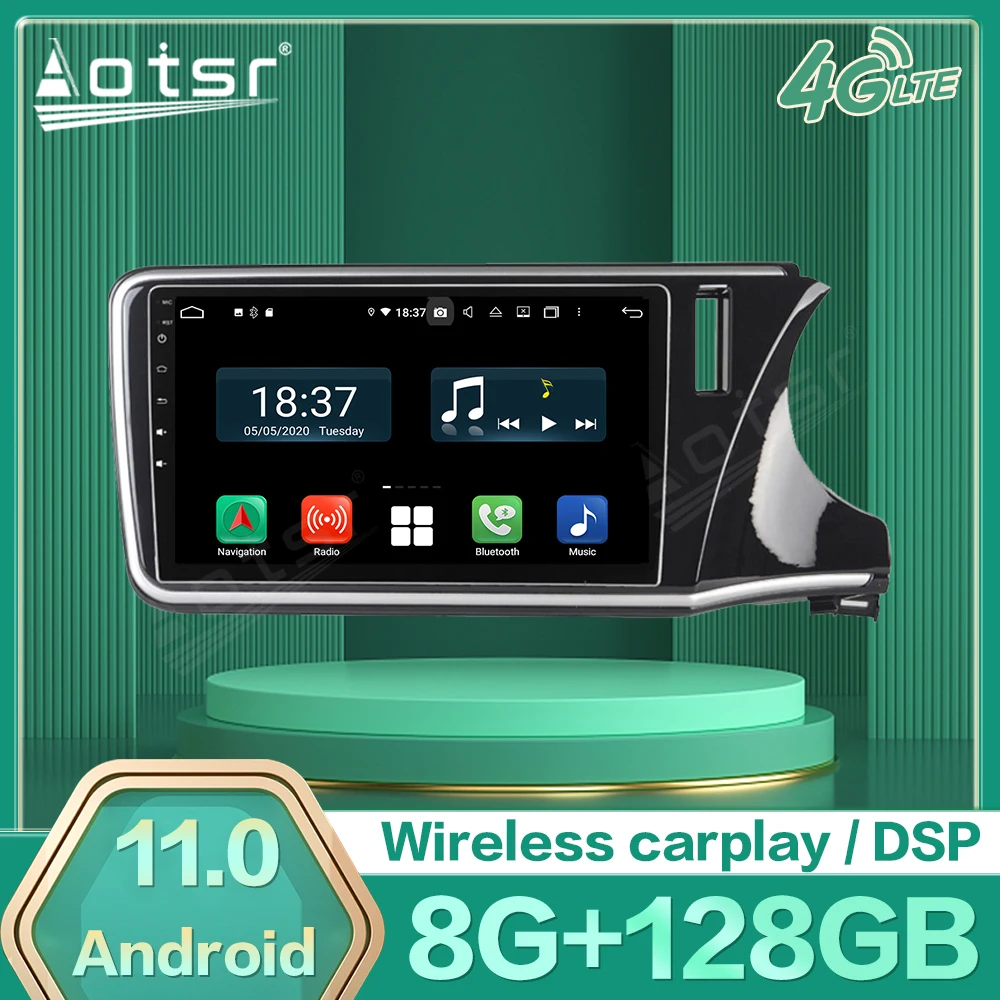 Автомобильный мультимедийный плеер Android 11 Autostereo для Honda City 2014, 2015, 2016, 2017, GPS навигация, радио приемник, магнитола
Автомобильный мультимедийный плеер Android 11 Autostereo для Honda City 2014, 2015, 2016, 2017, GPS навигация, радио приемник, магнитола