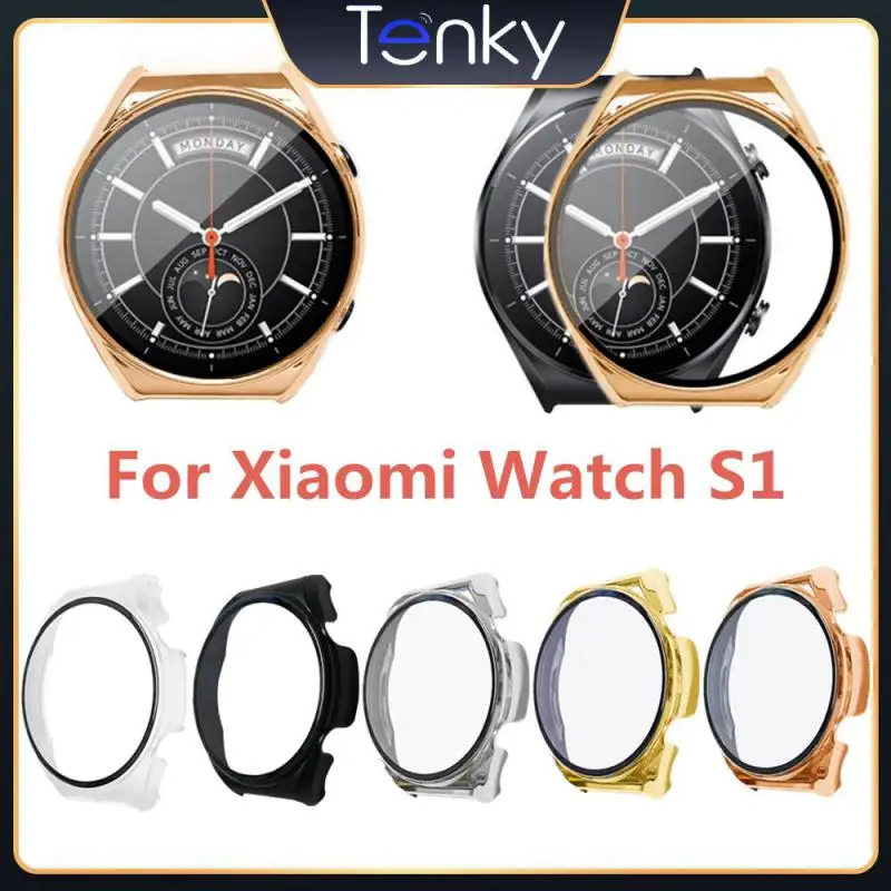Protective Cover For Xiaomi Watch S1 Full PC Case Watch Screen Protectors With Tempered Glass Shell Bumper Frame Protective
Protective Cover For Xiaomi Watch S1 Full PC Case Watch Screen Protectors With Tempered Glass Shell Bumper Frame Protective