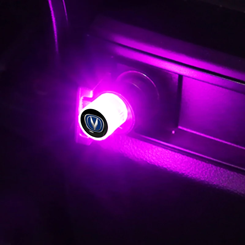Автомобильный мини-USB светодиодный индикатор освещения для салона автомобиля Ford